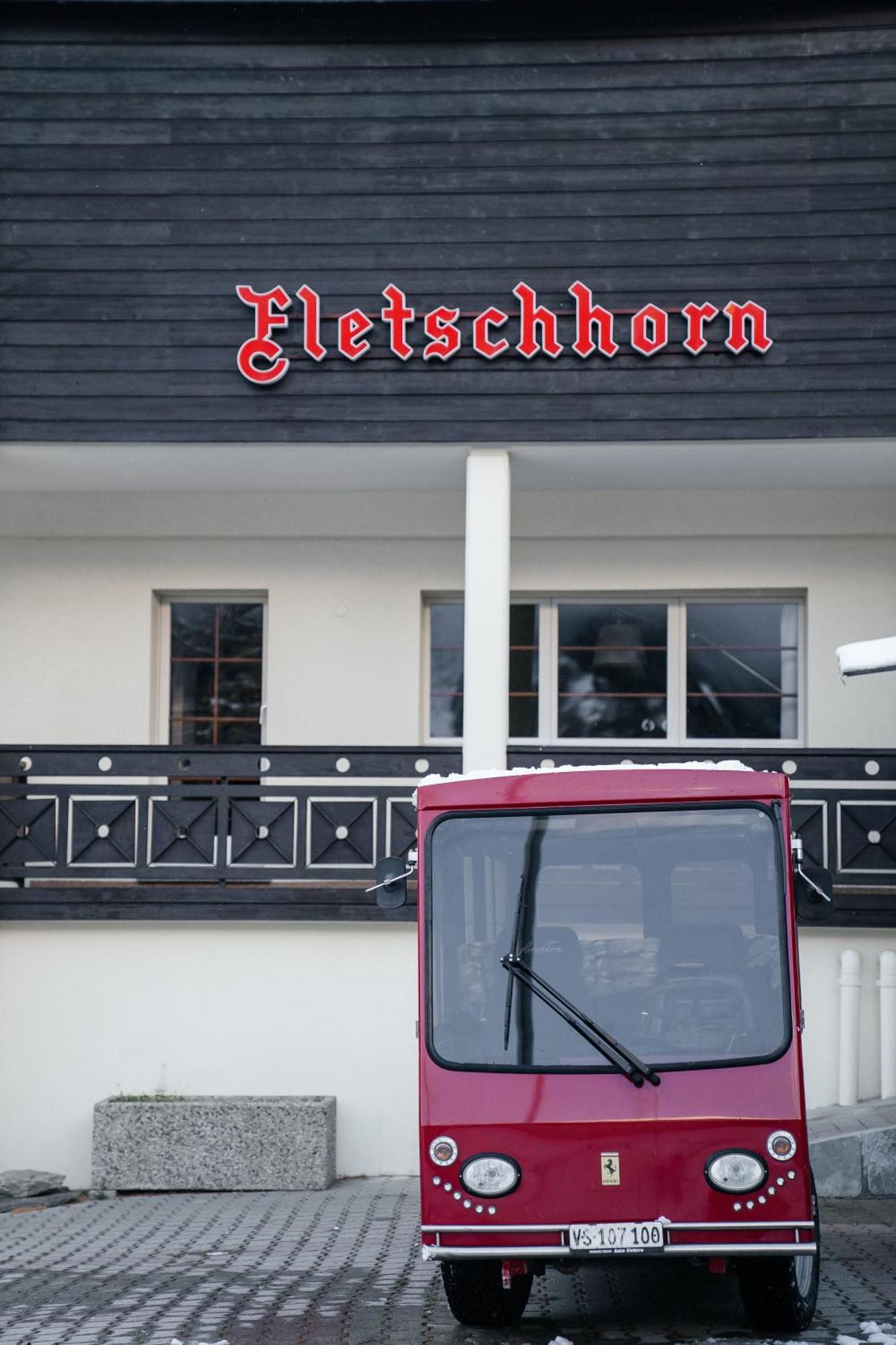 Waldhotel Fletschhorn Panoramic Retreat In Saas Fee Buitenkant foto