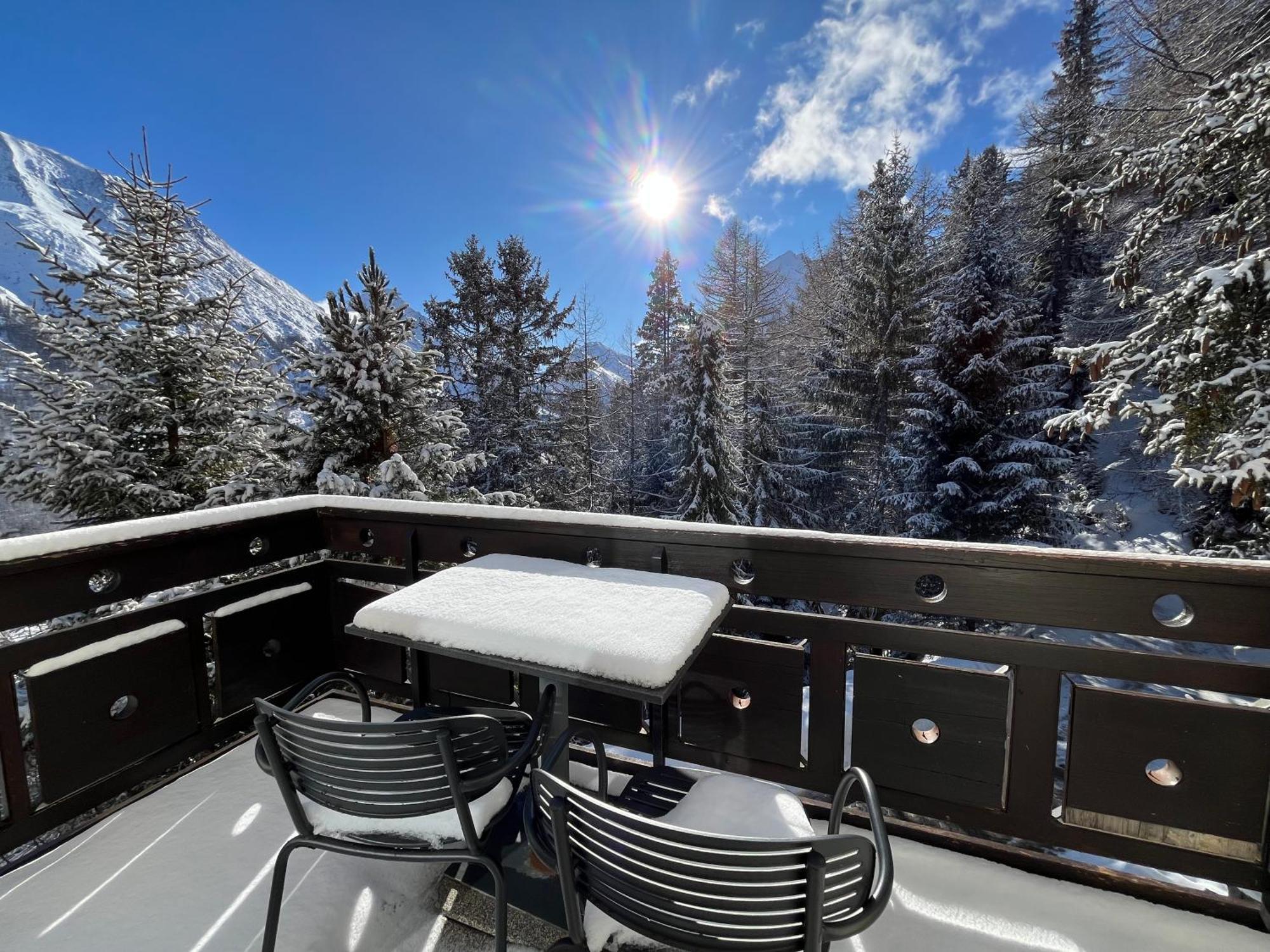 Waldhotel Fletschhorn Panoramic Retreat In Saas Fee Buitenkant foto